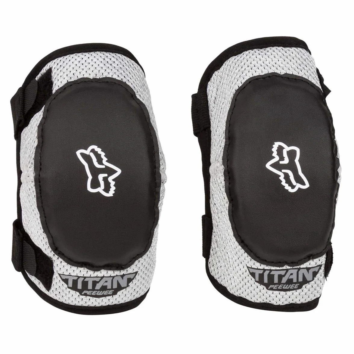 Fox Racing Elbow Pad Junior Pw-1 Titan Elbow Czarny/Srebrny Ys/M
