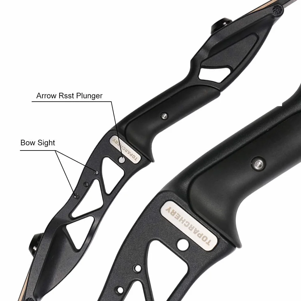 Ensemble de tir à l'arc Takedown Arc Classique 56" Poignées Aluminium 30 LB Kits pour Cible Chasse Tir