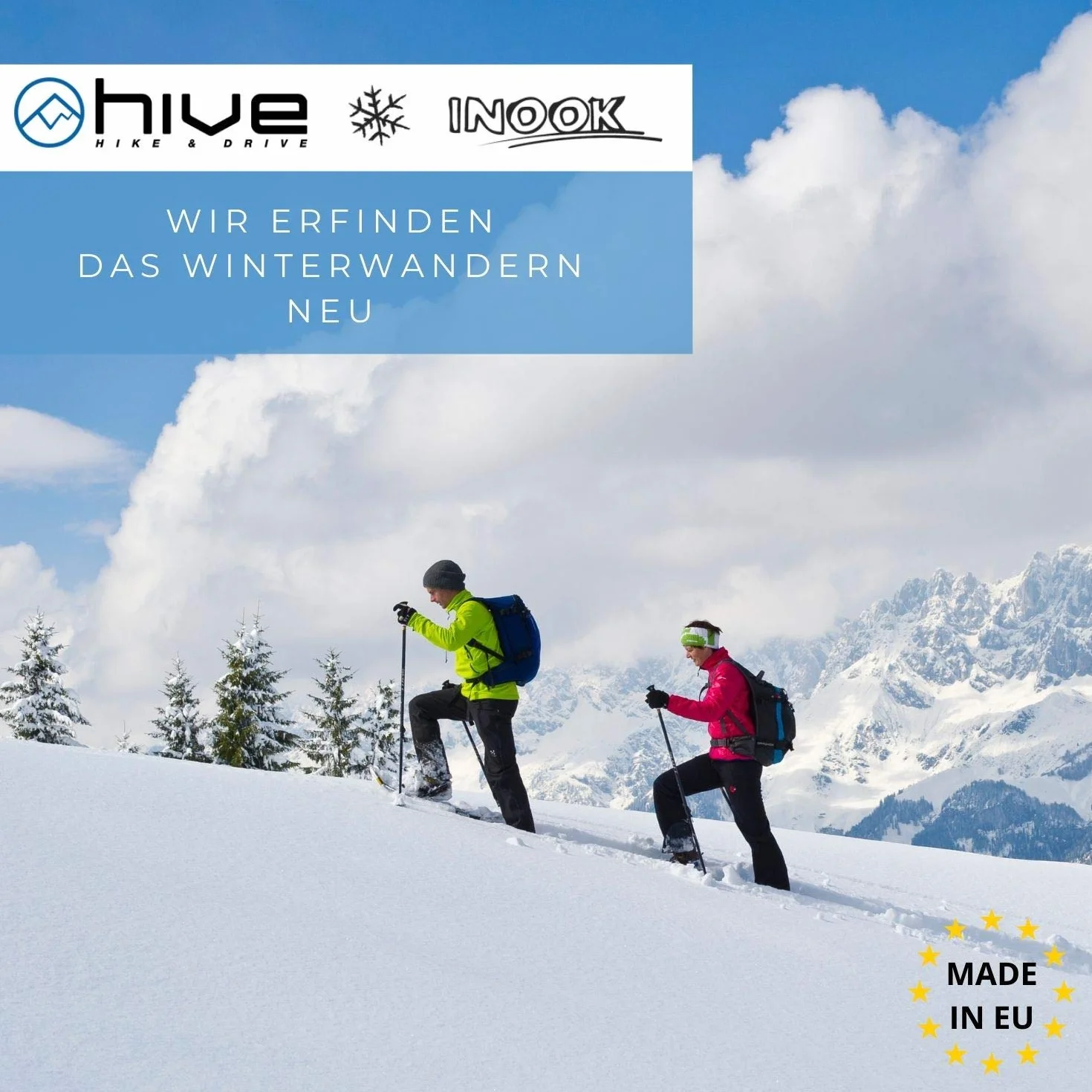 Inook Alpin OXM Raquettes à neige automatiques taille réglable