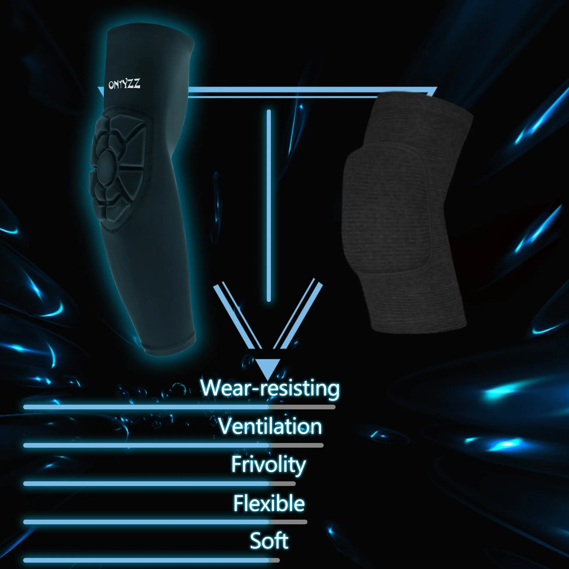 Protege Coude Basketball Respirable Souple 1 Paire Homme Femme Sport