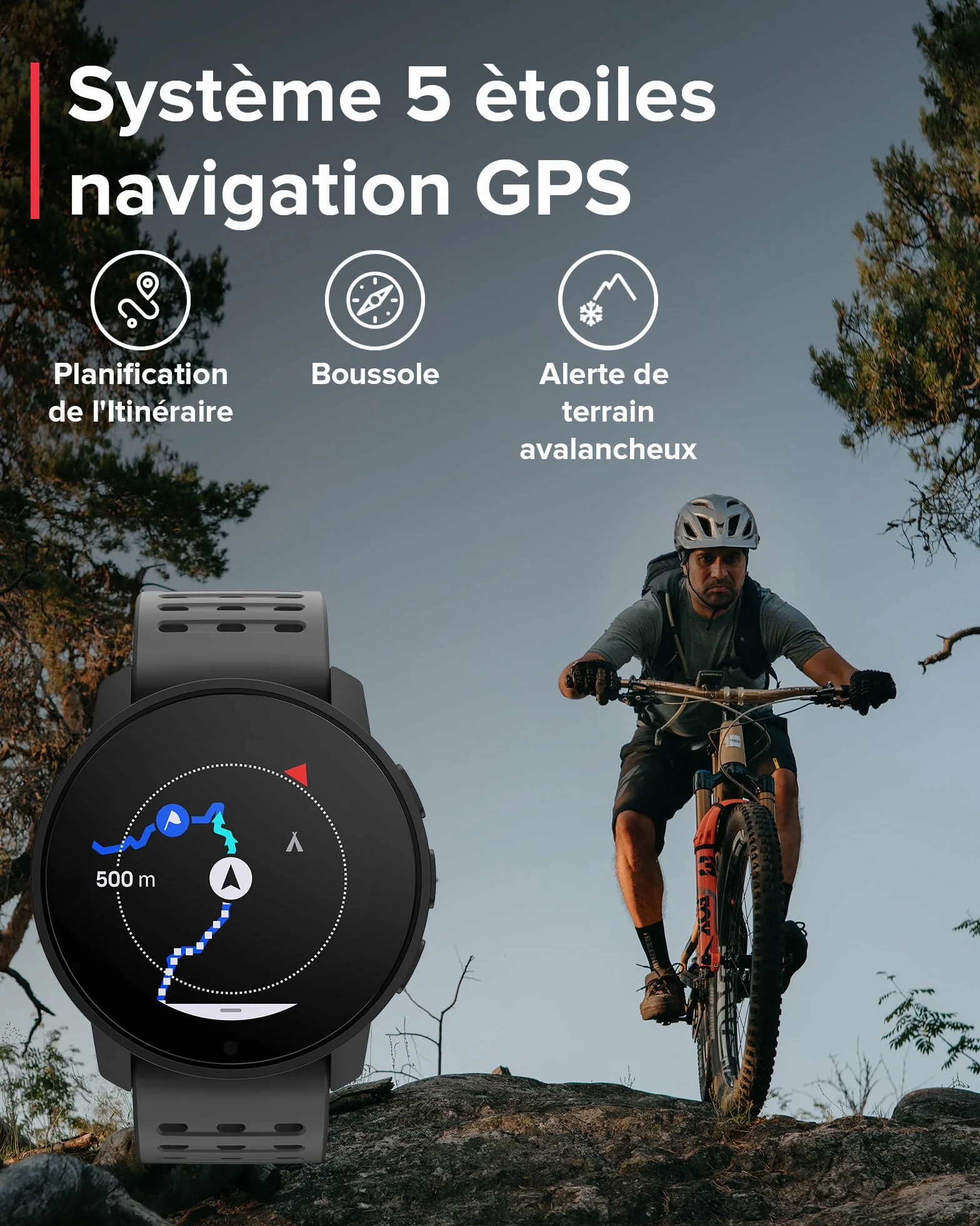SUUNTO 9 Peak Pro Montre Sport GPS Homme Femme, Cardiofréquencemètre, Altimètre, Baromètre, 21 Jours Autonomie