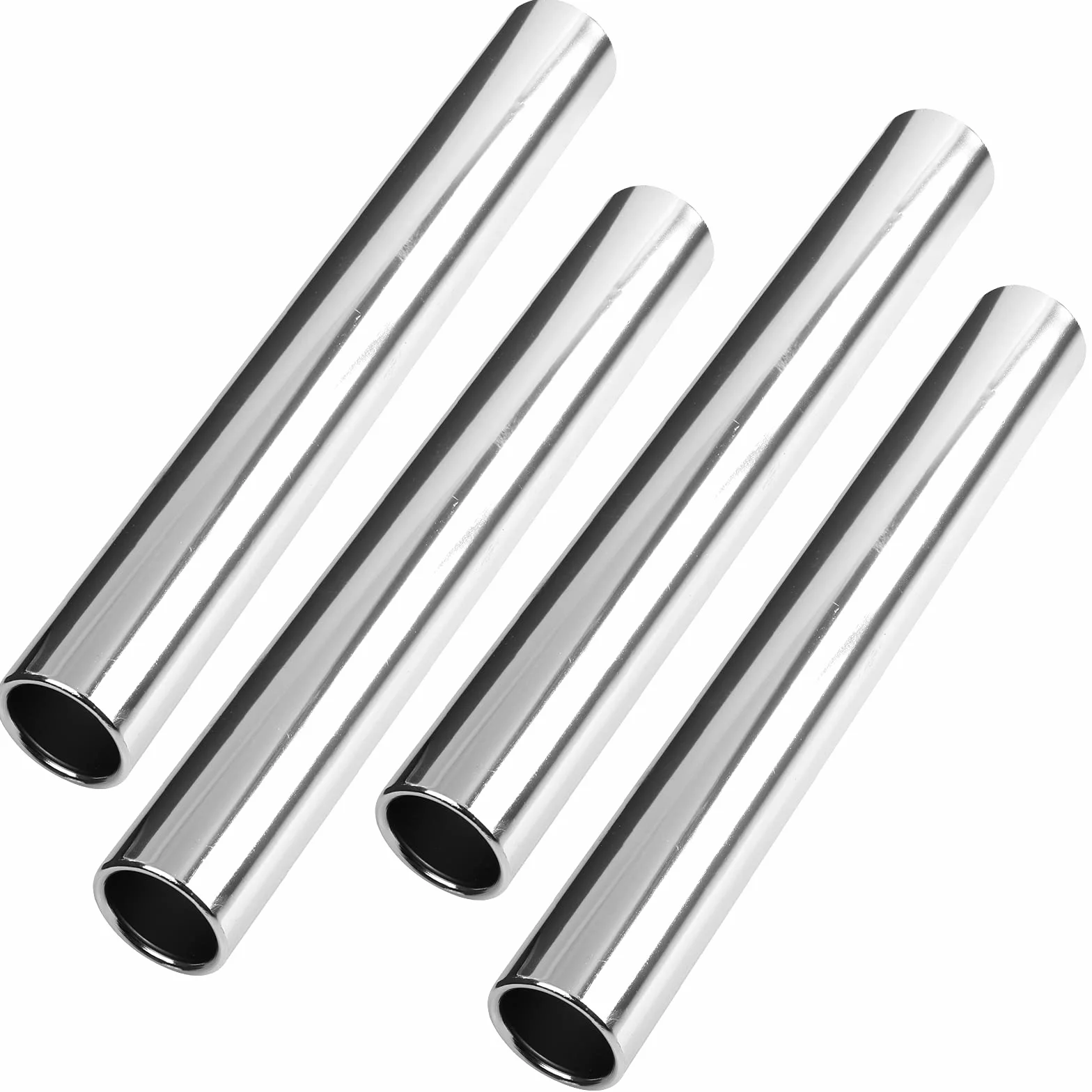 Bâtons de relais en aluminium, équipements de course résistant à la corrosion, surface lisse haute résistance