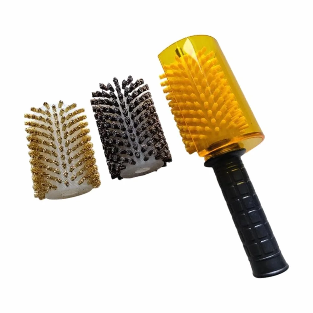Kit de Brosse à Farter pour Snowboard et Ski, Brosse Rotative Nylon Laiton