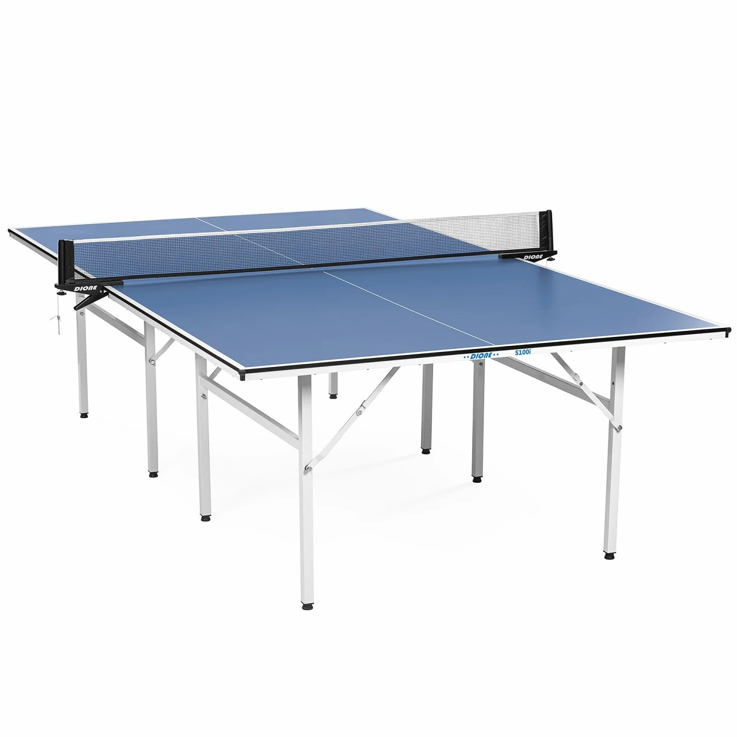 Table de ping-pong S100i Indoor 274 x 152 cm Plateau TT bleu Prémontée 60 kg