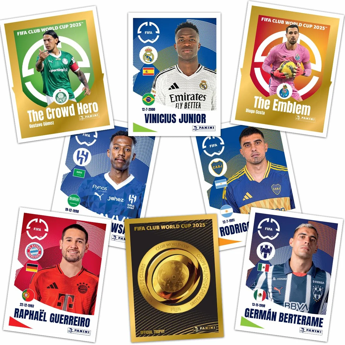 Panini Collection FIFA Club World Cup 2025 boîte de 50 sachets