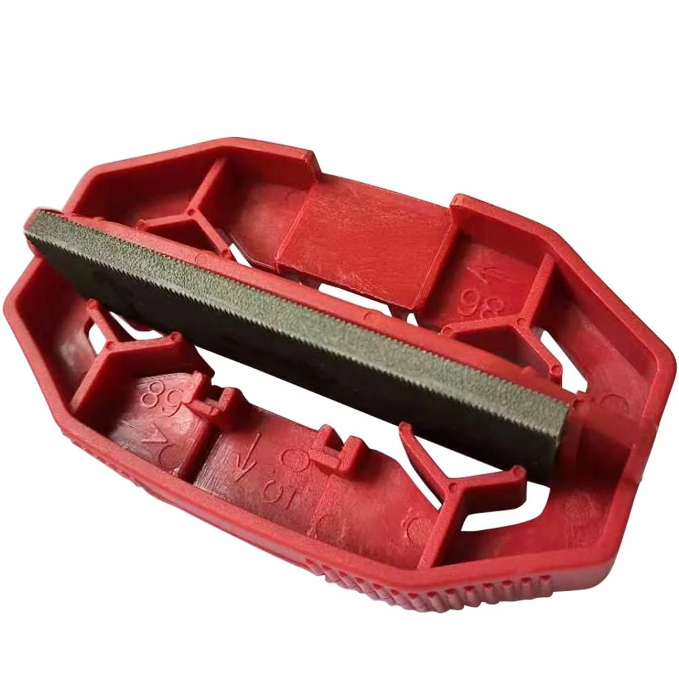 Kit d'affûtage de bord de ski et snowboard - Outil d'angle latéral avec diamants et pierre en caoutchouc