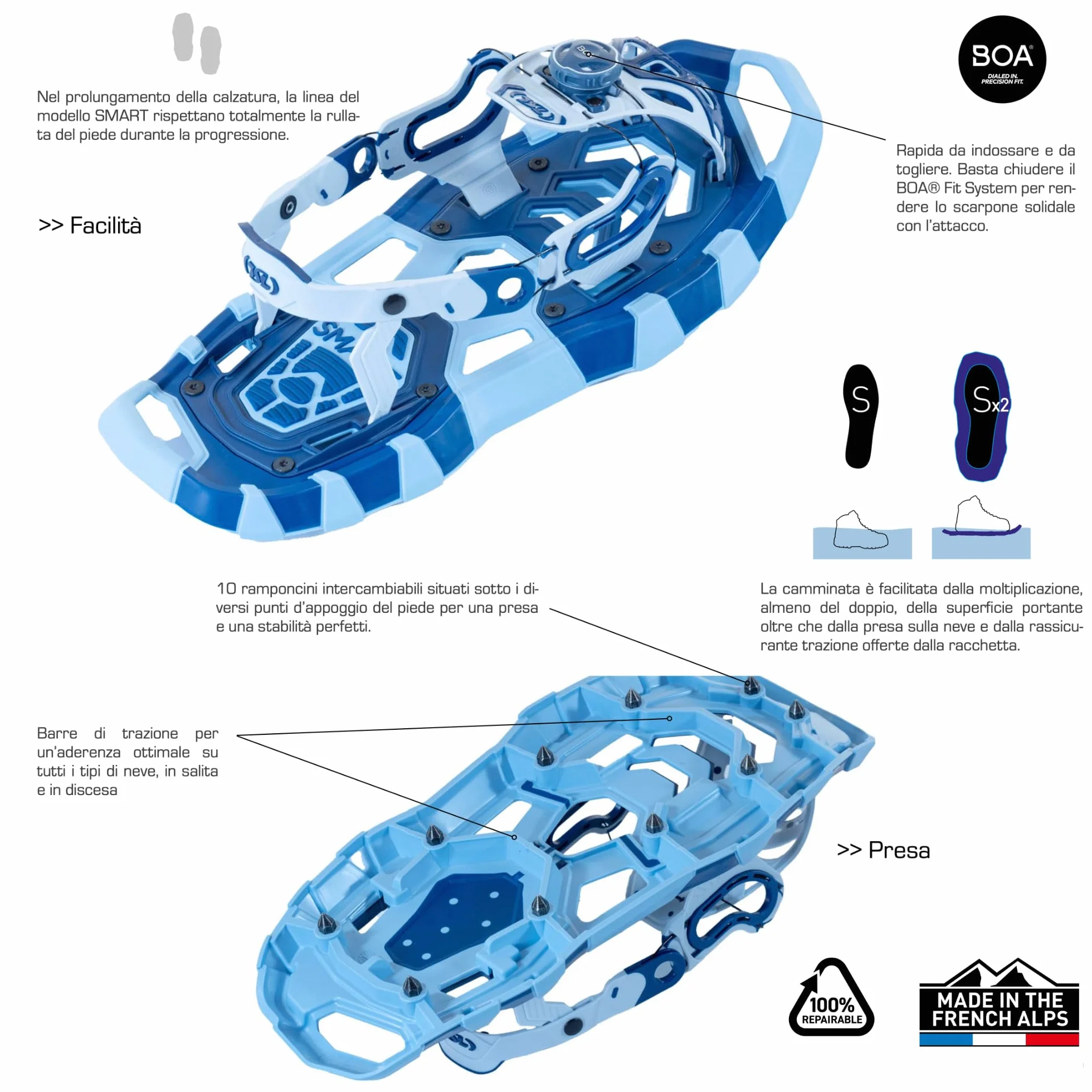 TSL Raquettes de Neige Smart