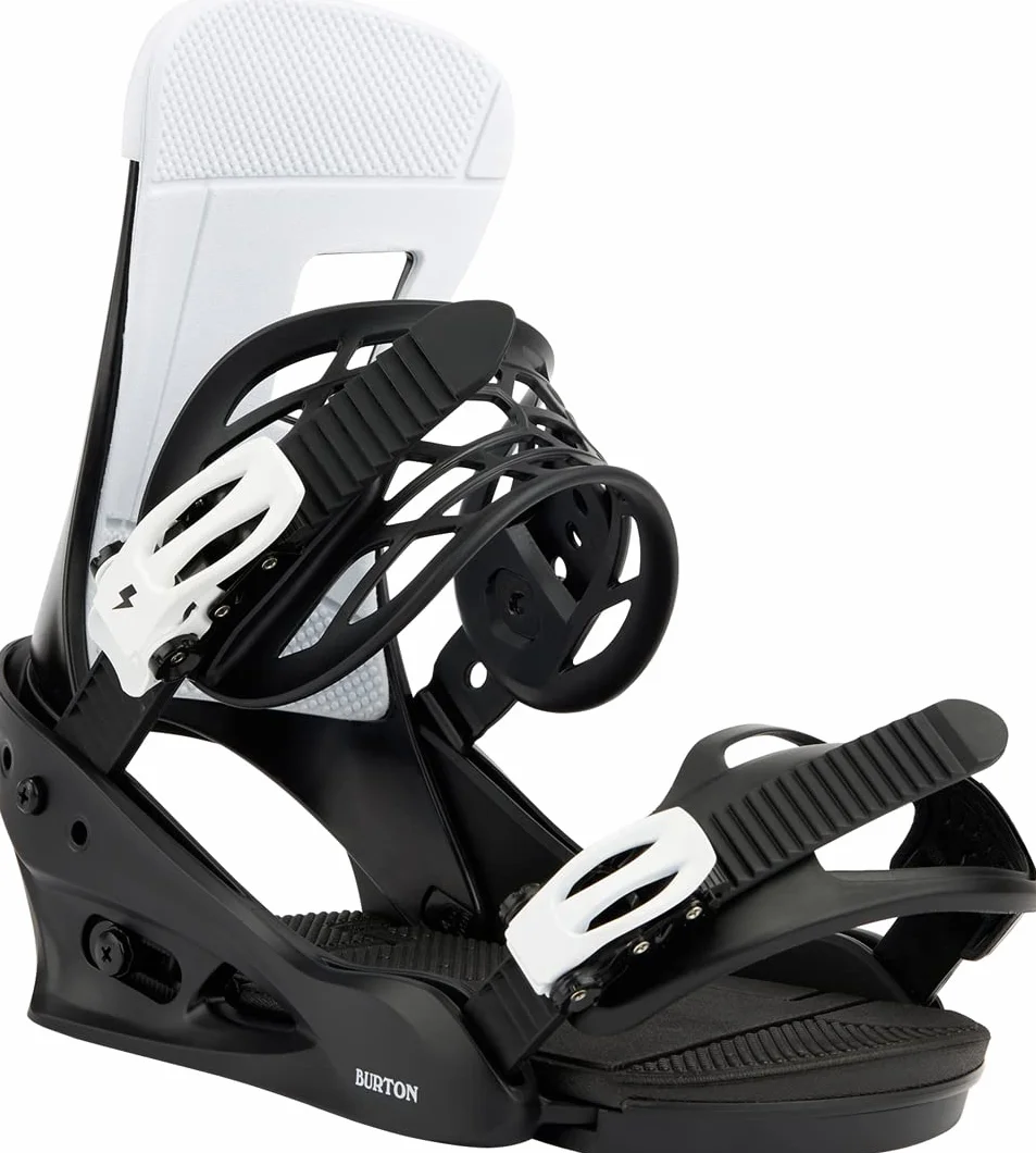 Burton Fixations De Snowboard Freestyle Re-Flex Black Homme Noir