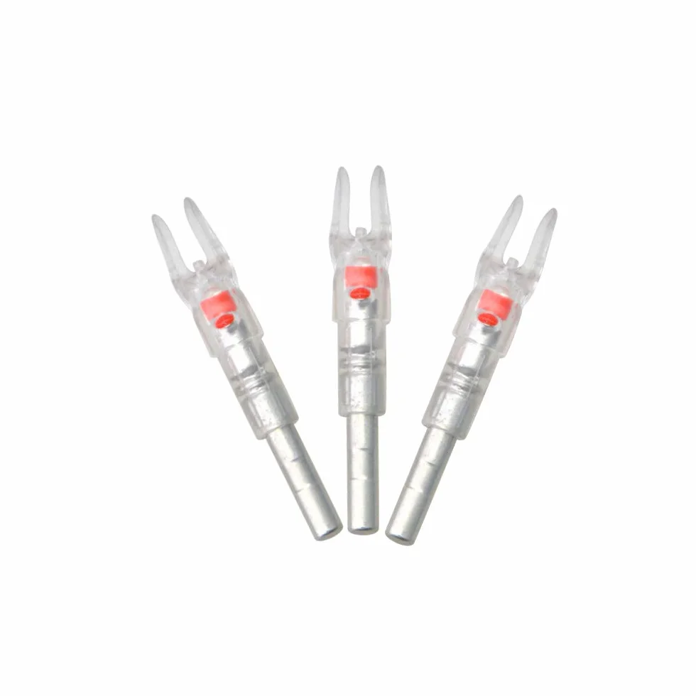Encoche de la Flèche Lumineuse LED Lighted Nocks 6.2mm pour Flèche Arbre