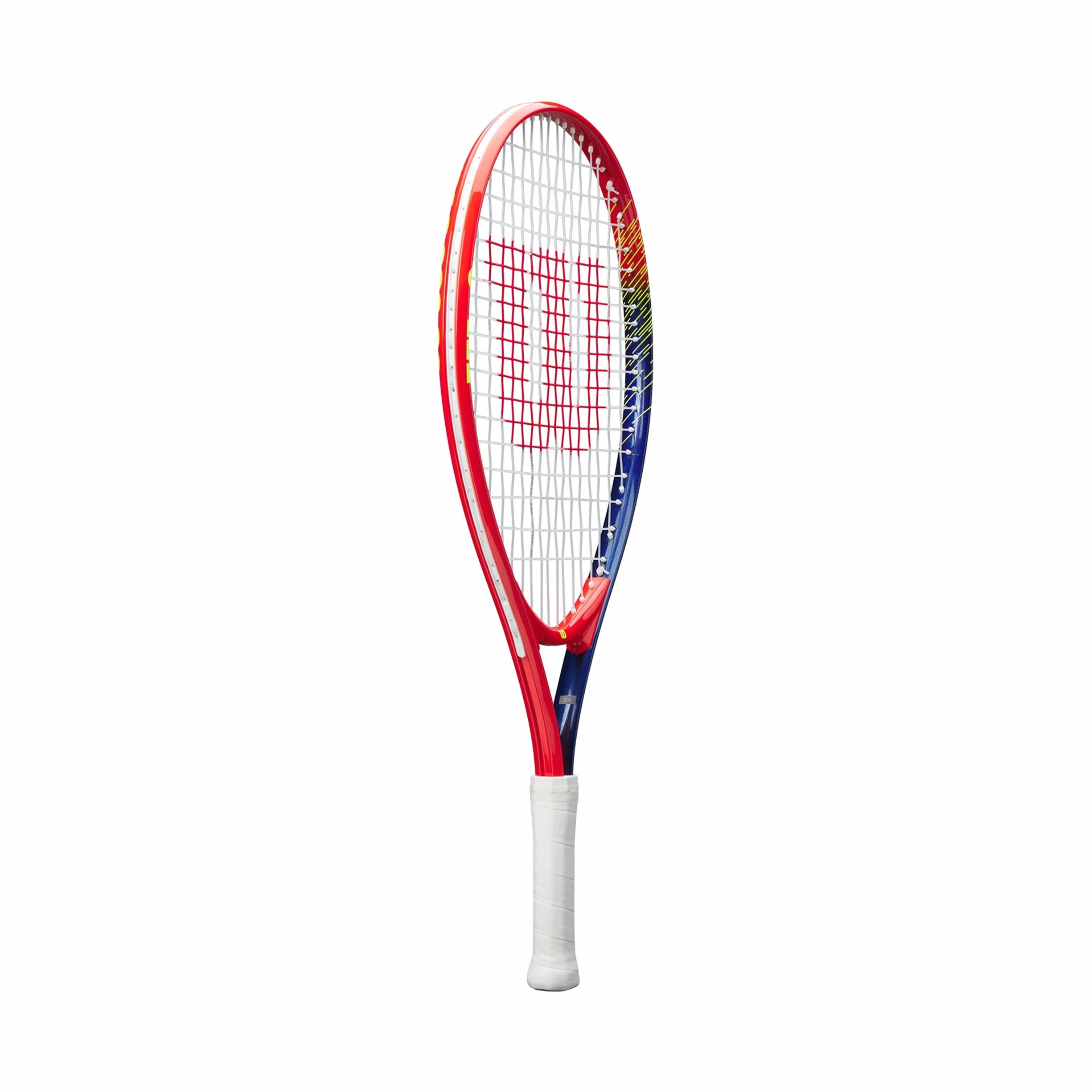 Wilson Slam Junior 23 Boys Tennis Racket Red Yellow Strung 205g