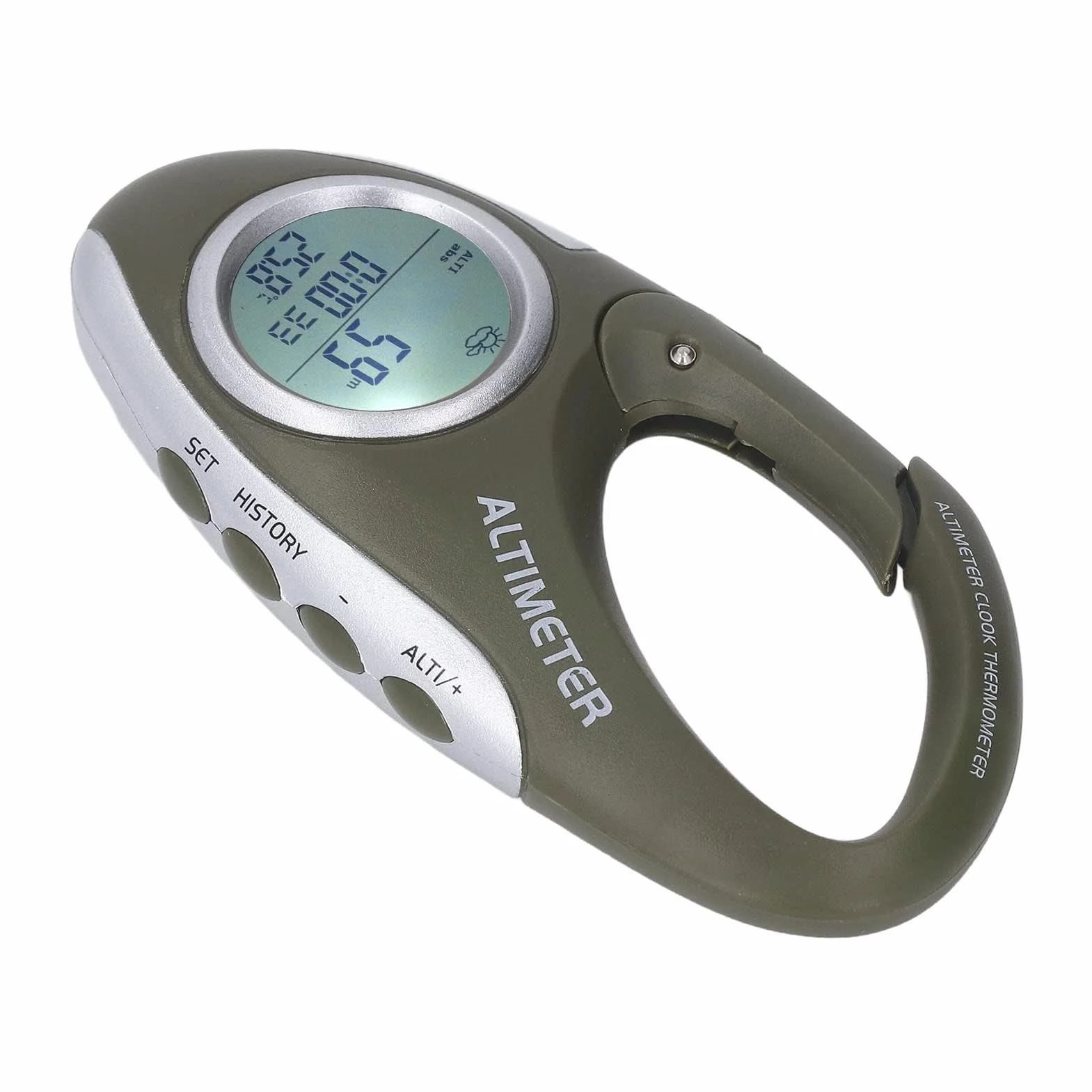 Altimètre Numérique Portable avec Boussole et Rétroéclairage