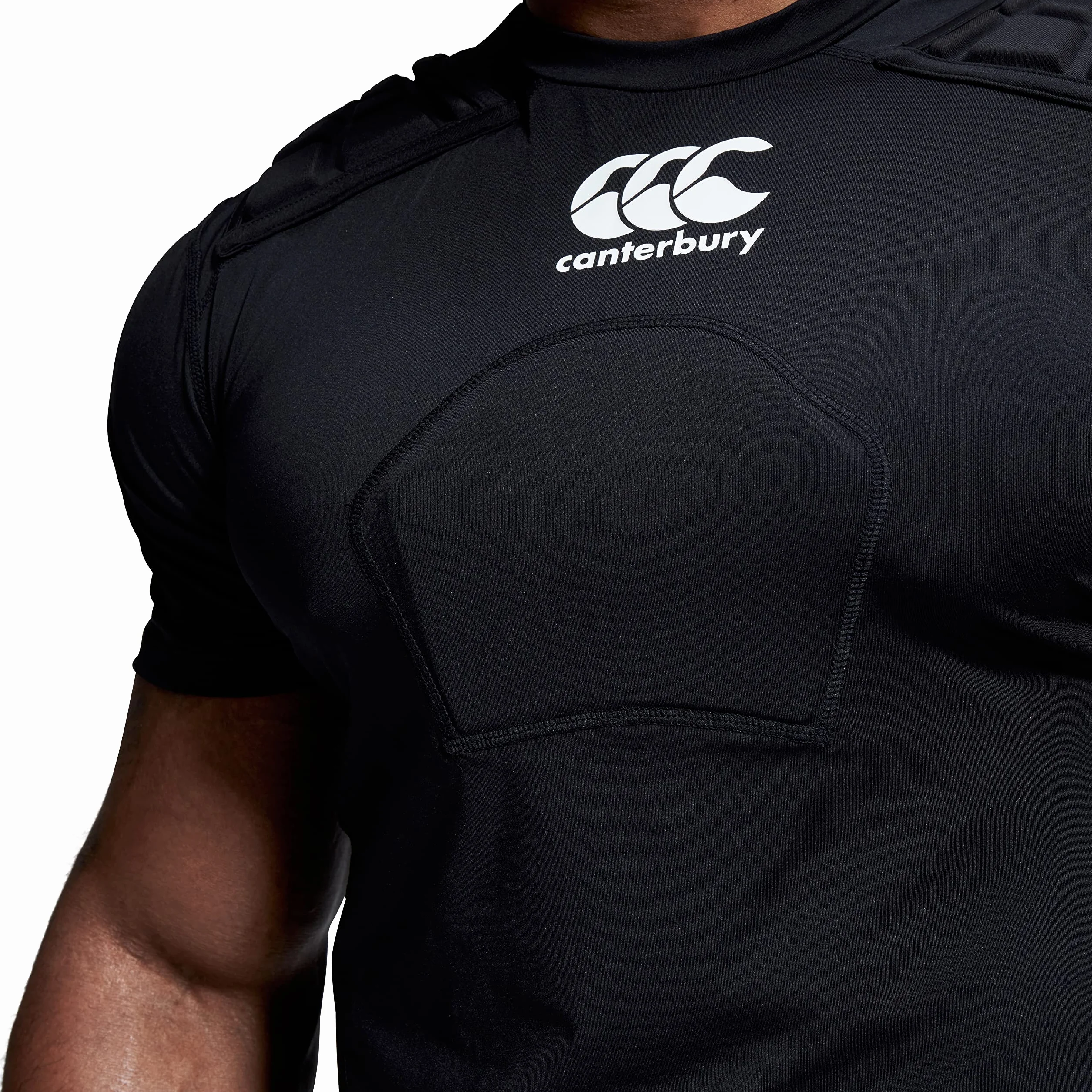 Canterbury Gilet de rugby Pro Protection poitrine épaules Respirant Léger flexible