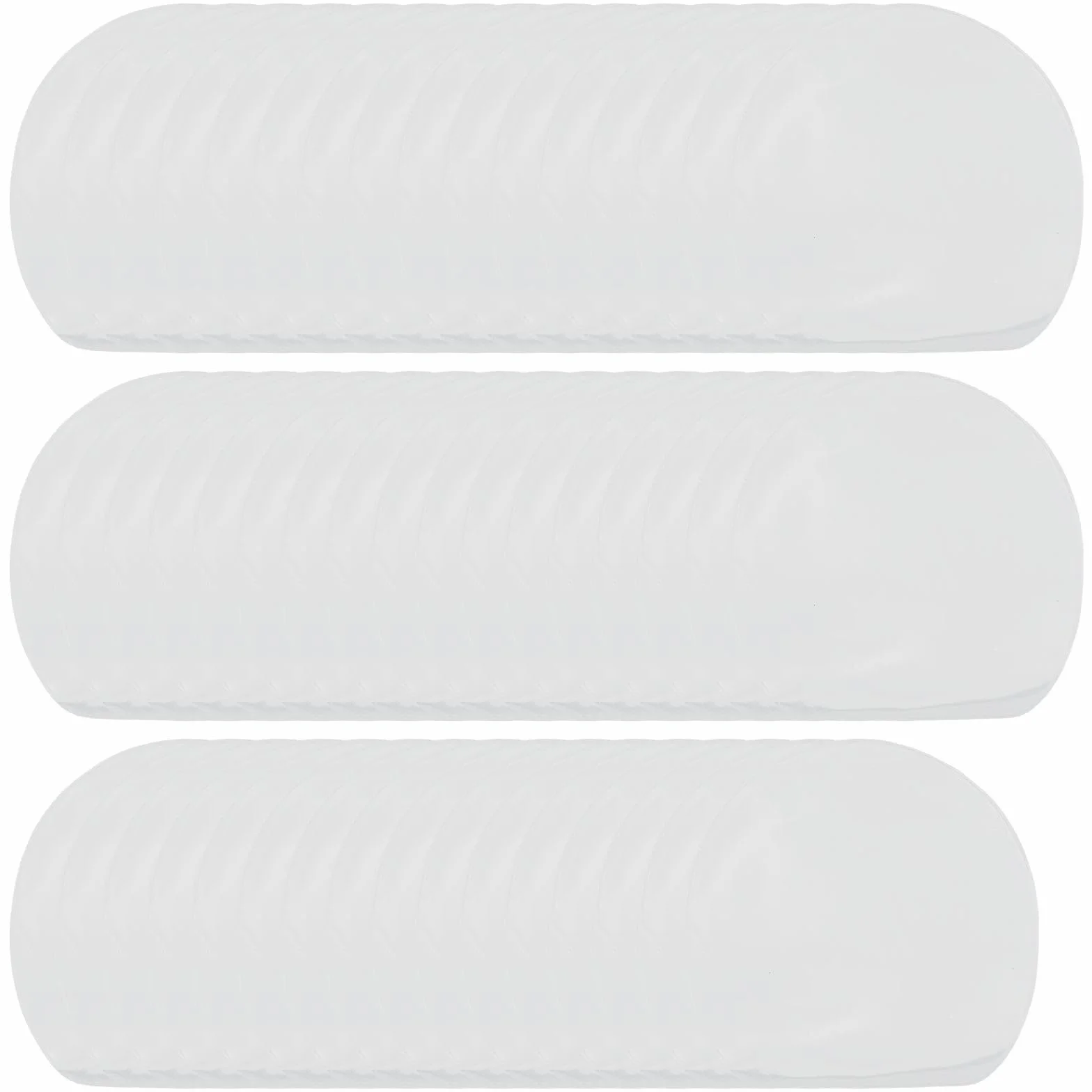 Film de protection en caoutchouc pour raquette de tennis de table – 50 housses PVC transparentes 16,9 x 16,9 cm réutilisables