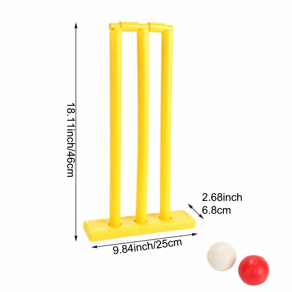 Dianzan Jouets De Cricket en Plastique, Ensemble De Sport pour Enfants