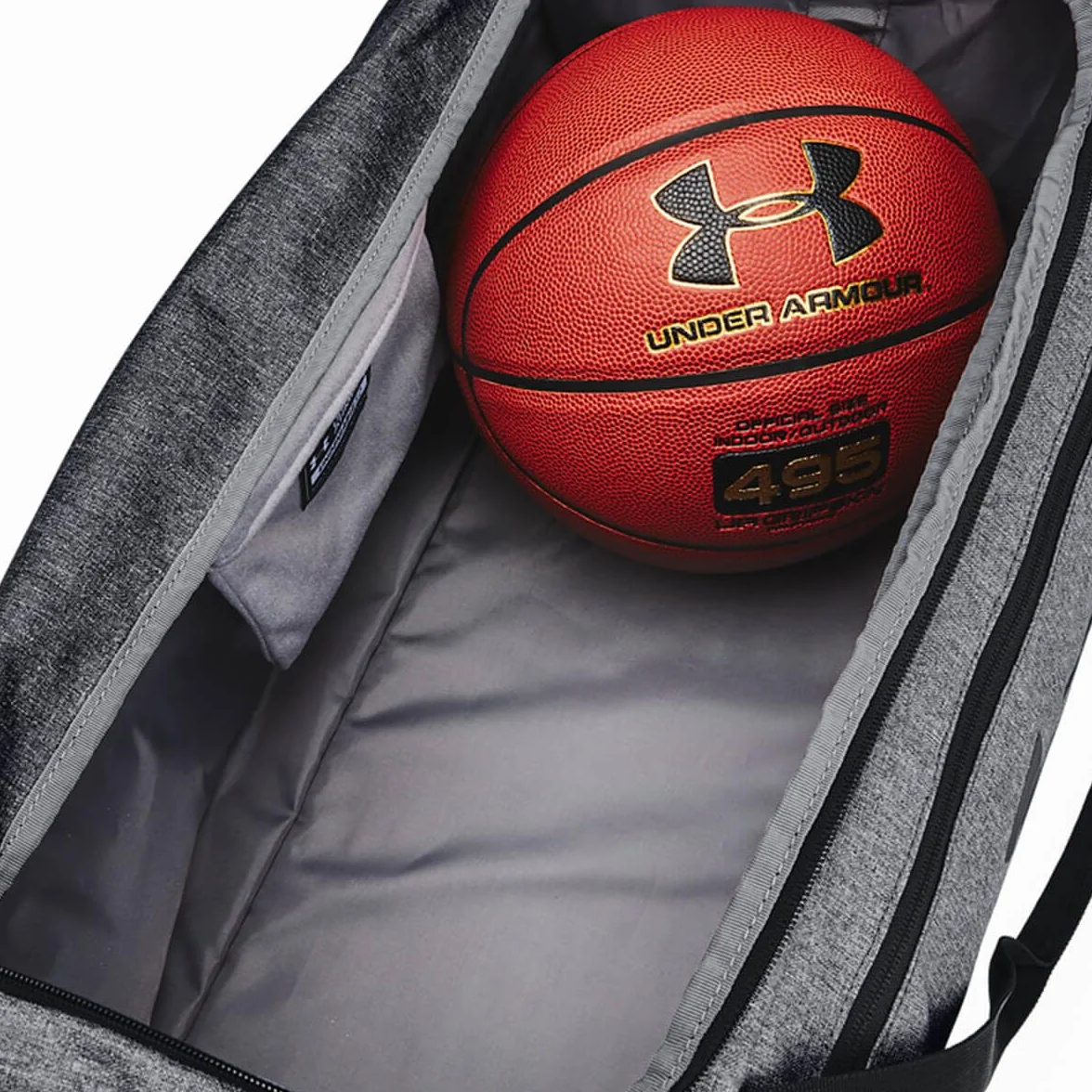 Under Armour Unisex Undeniable 5.0 Medium Duffle Bag Pitch Gray Heather Black