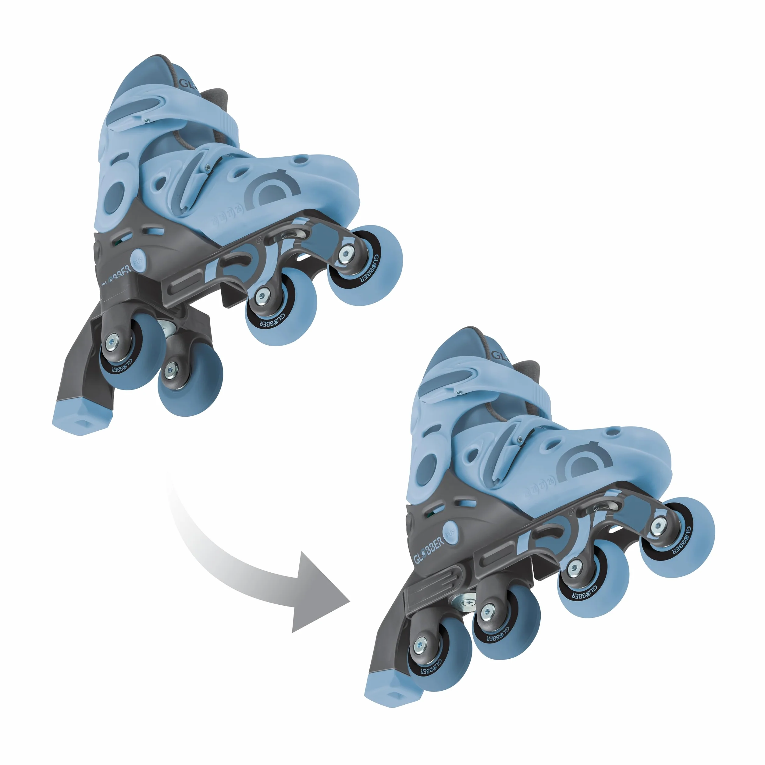 Globber Rollers évolutifs 2-en-1 Taille S-M 30-33
