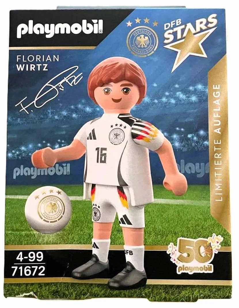 PLAYMOBIL 71672 Florian Wirtz Équipe nationale DFB Stars Édition limitée