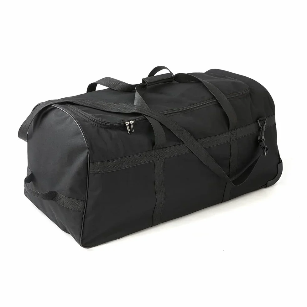 Tremblay Sac A roulettes Noir 77x36x40 cm 110 L