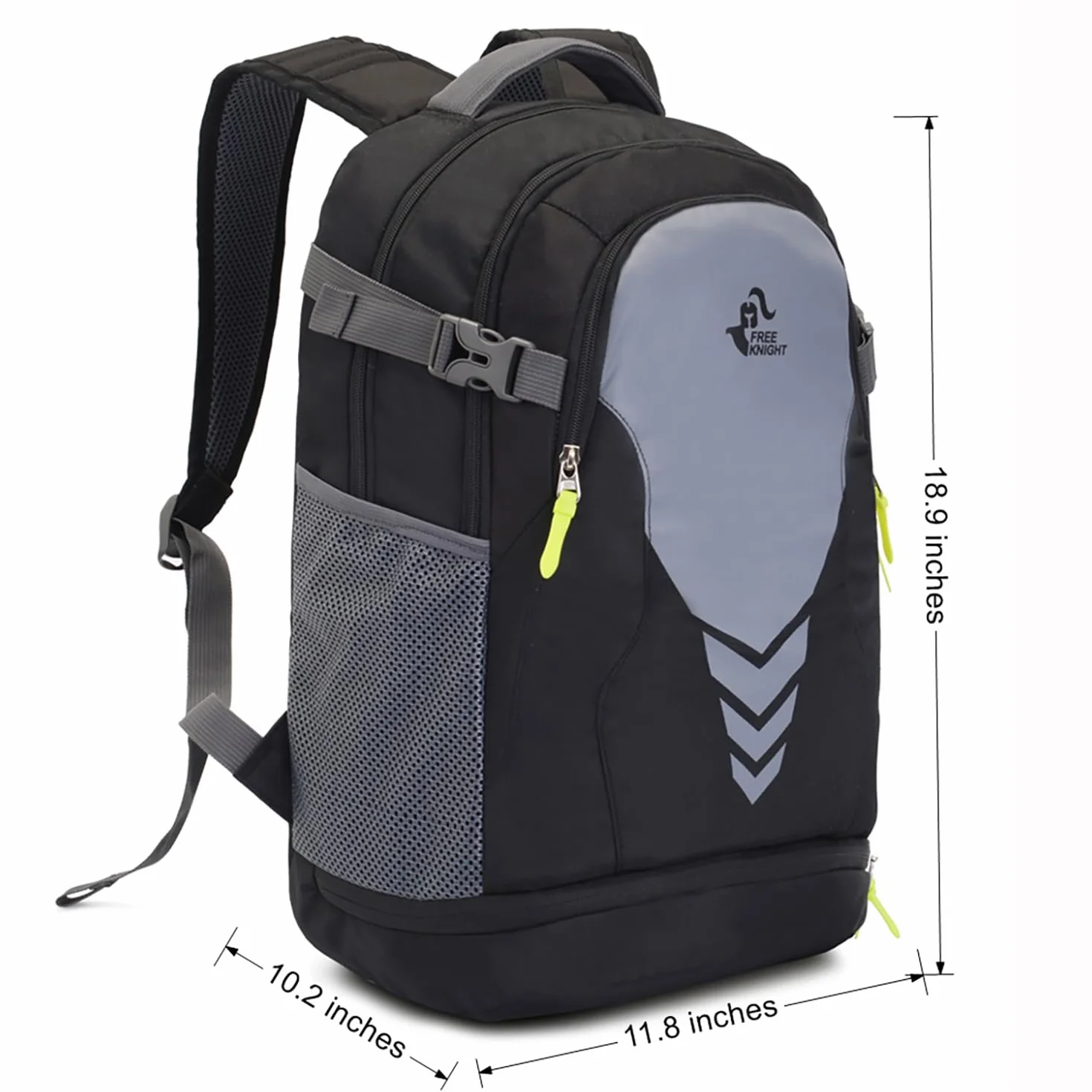 Sac à Dos de Basket-Ball 35L Léger Multifonctionnel avec Compartiment pour Ballon