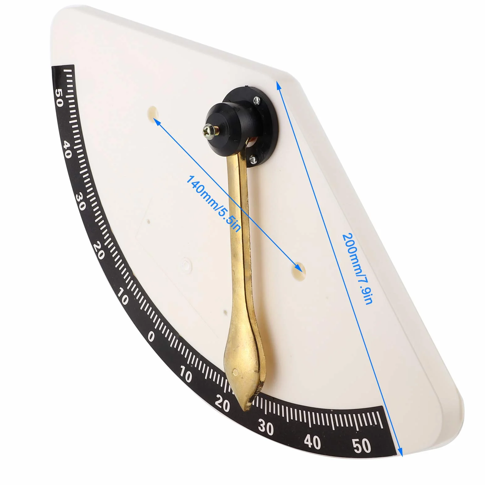 Clinomètre marin universel en cuivre ABS pour voiliers yachts bateaux