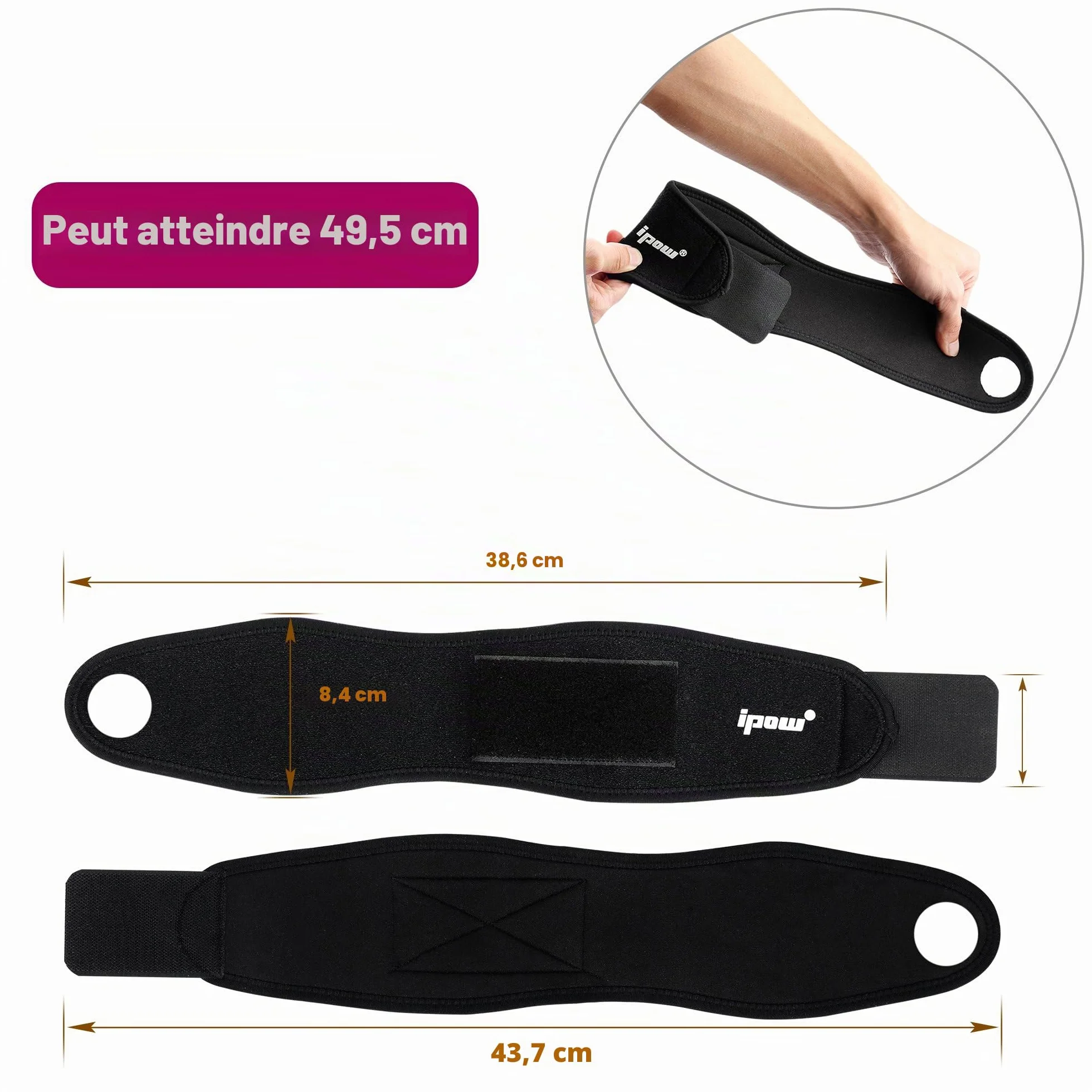 Serre-poignets Protection de Poignets Soulager la Douleur, Unisex, Sports