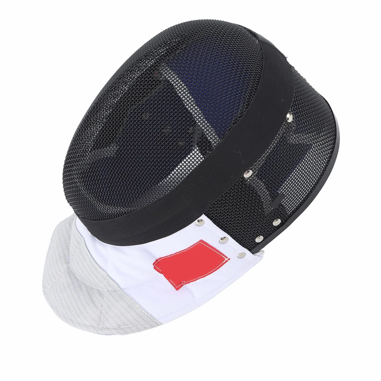 Casque d'Escrime Sportif Rembourré Noir pour Pratique et Compétition
