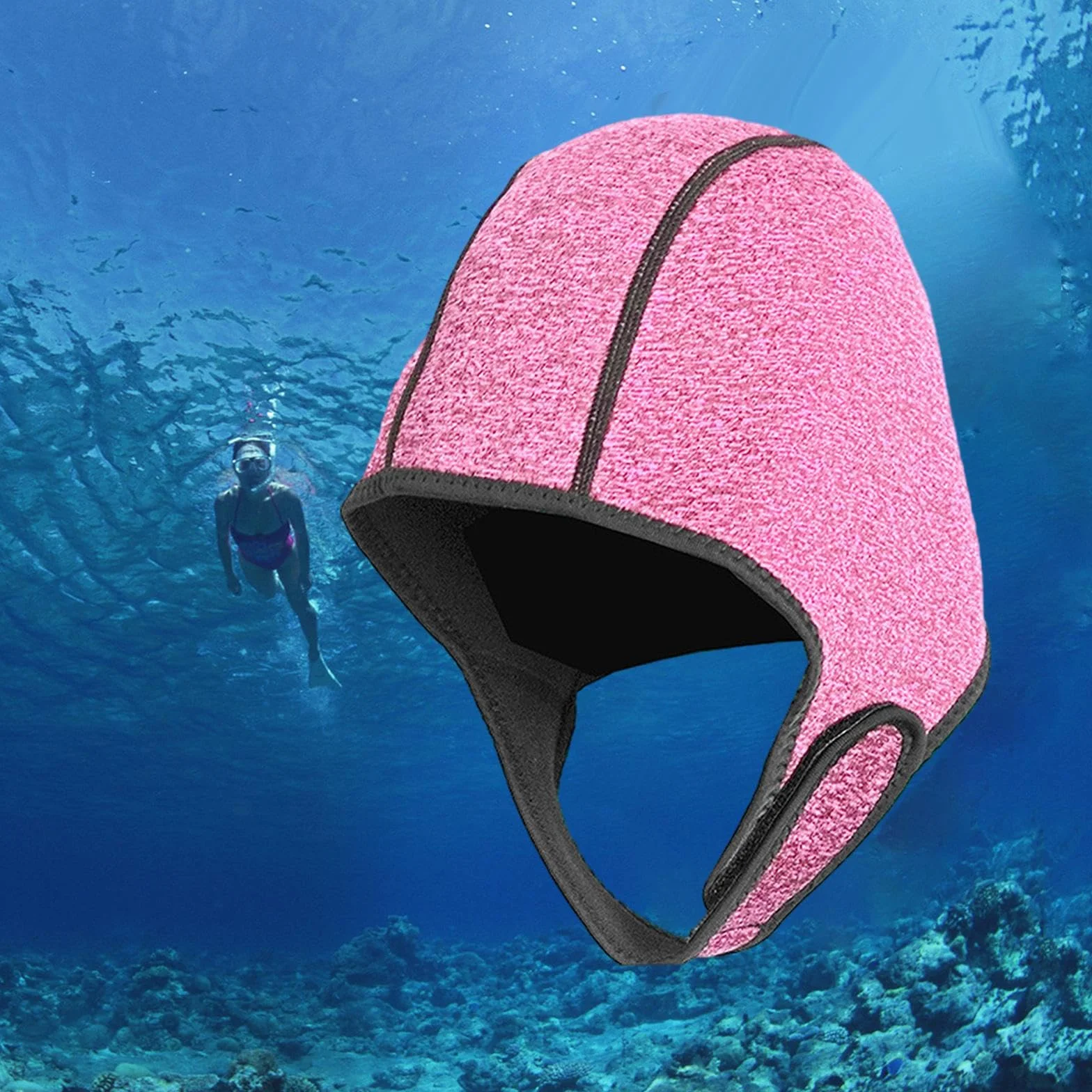 Cagoule en néoprène pour plongée surf thermique