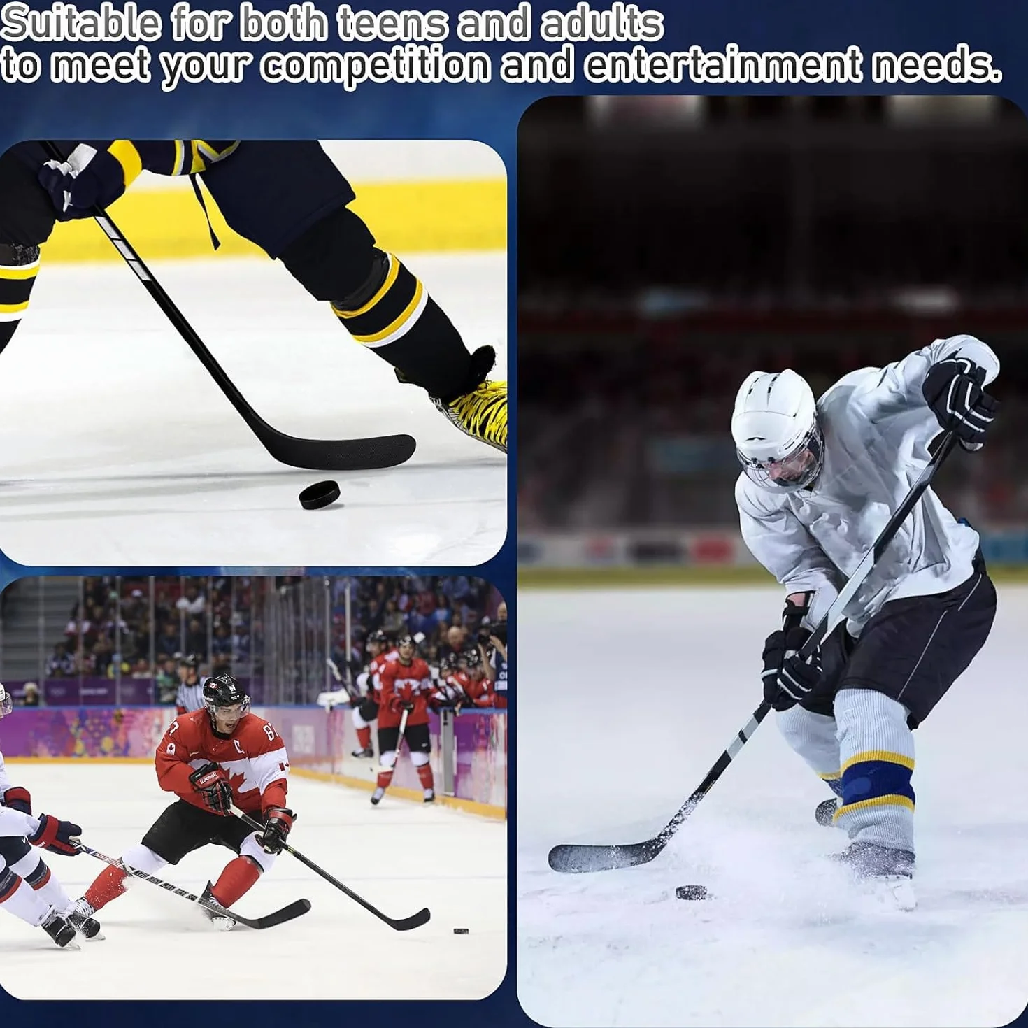 Lot de 20 palets de hockey sur glace en mousse polyuréthane souple avec sac en maille réutilisable diamètre 7,6 cm pour entraînement