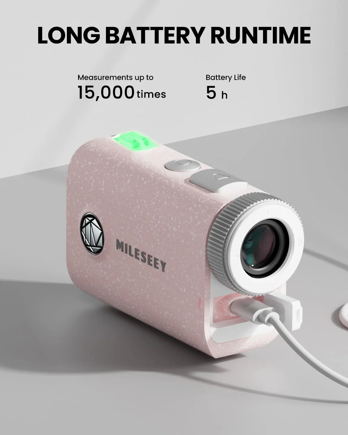 Télémètre Laser Golf IP65 Étanche 1000 Yards Rechargeable Haut de Gamme