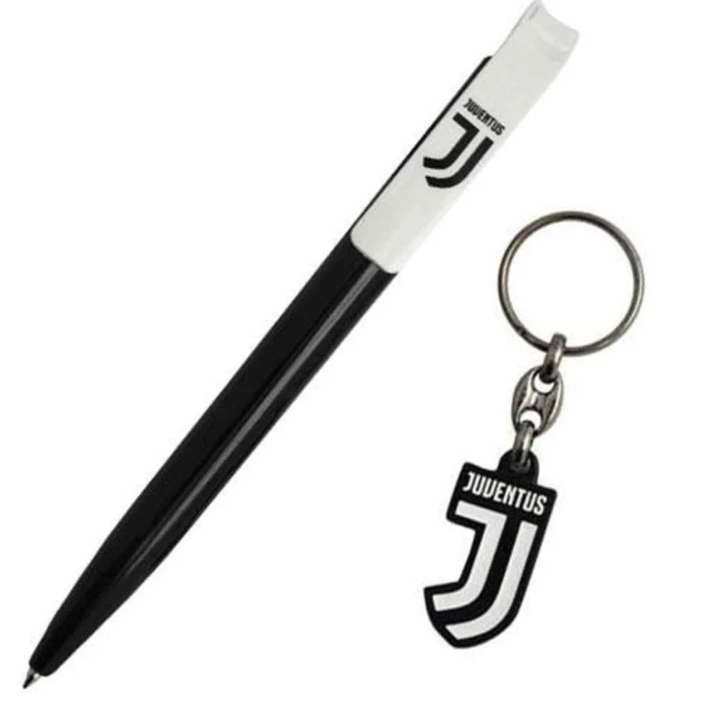 Set penna e portachiavi Juventus