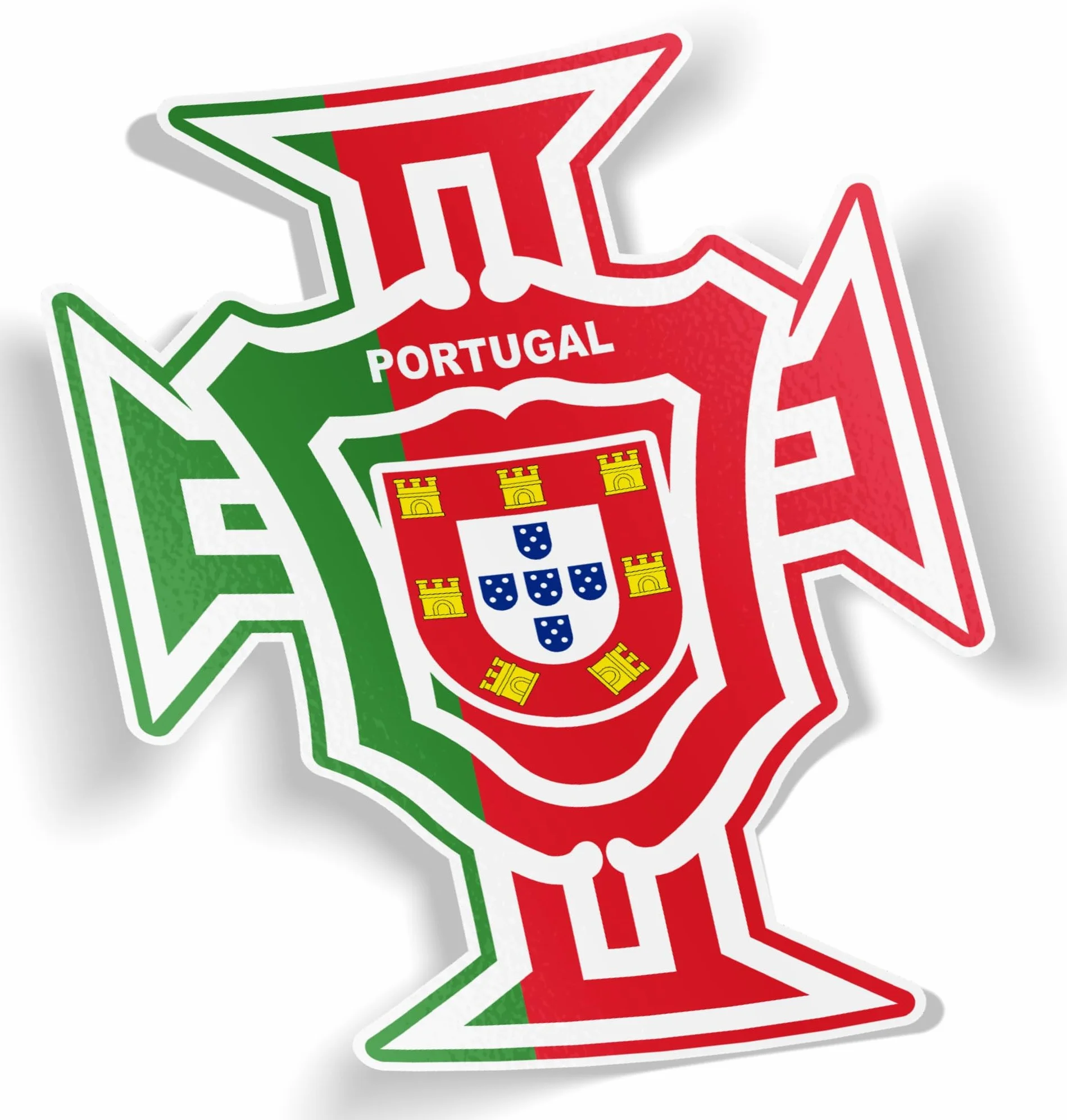 SC Portugal Autocollant Blason Drapeau Football