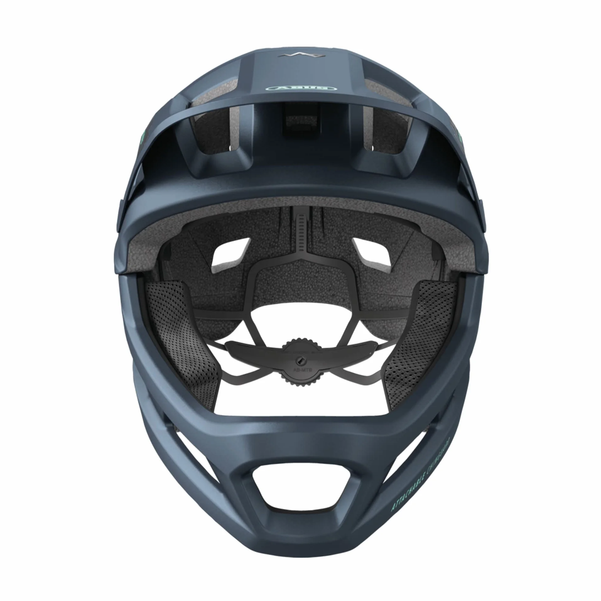 ABUS Casque VTT YouDrop FF intégral Enfants Adolescents mentonnière Amovible