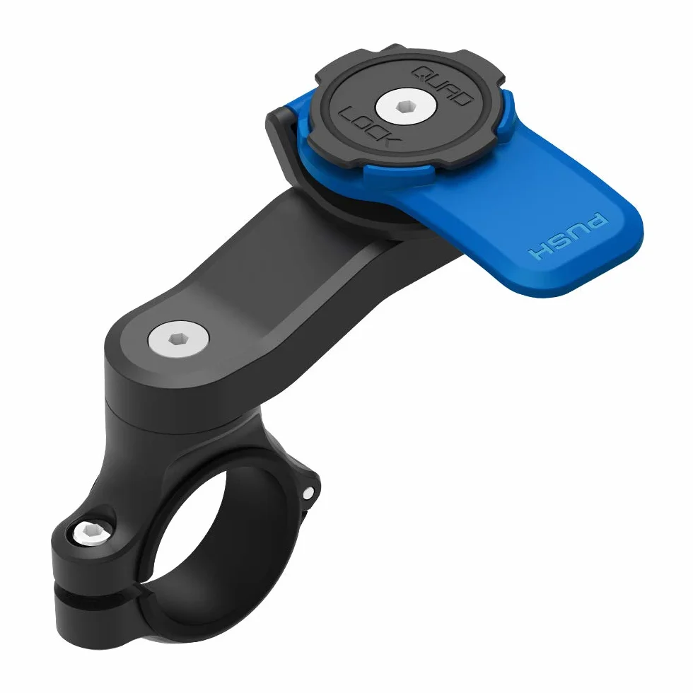 Quad Lock Guidon Moto Support Téléphone iPhone Galaxy Pixel Adaptateurs Universels