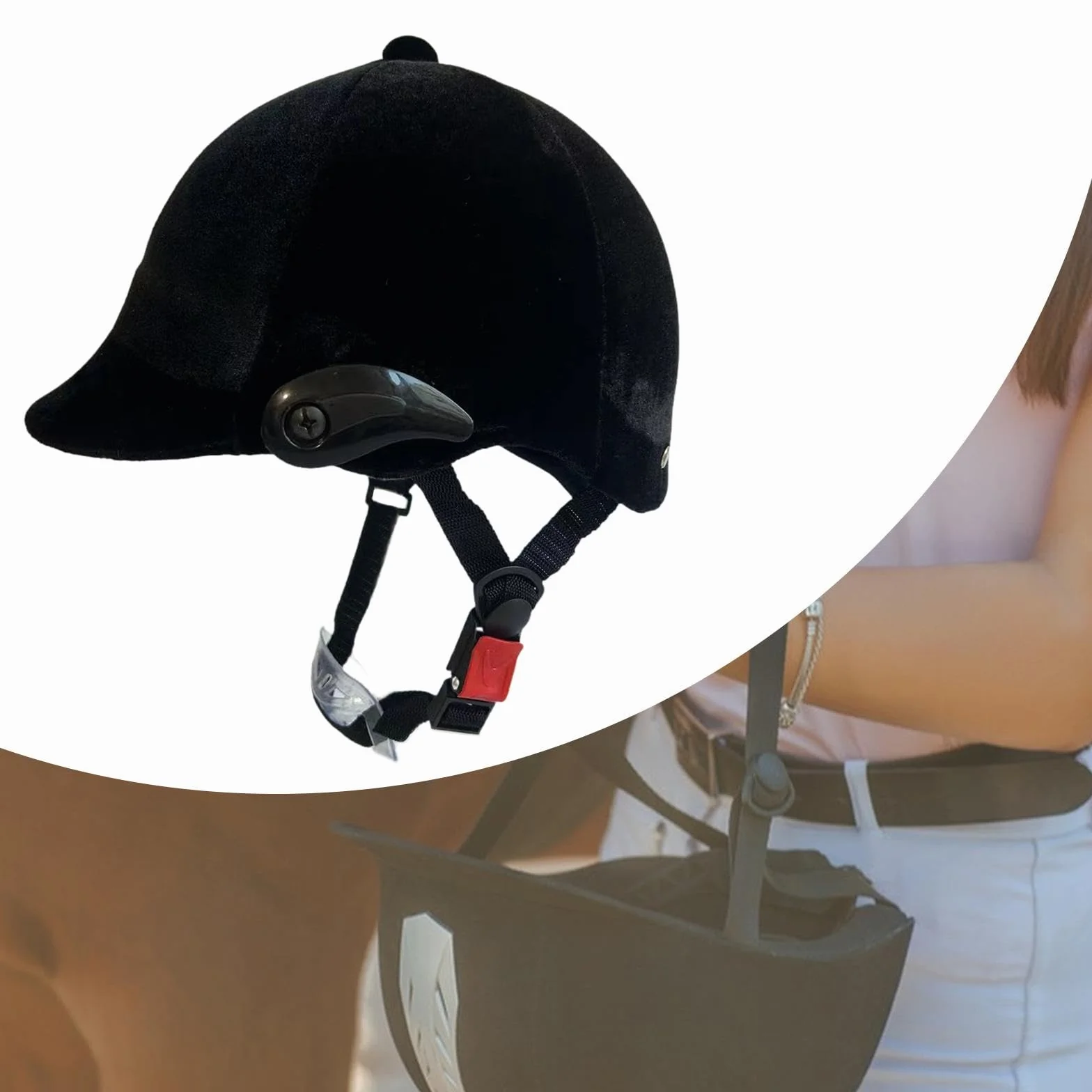 Fenteer Casque D'équitation Respirant pour Adultes