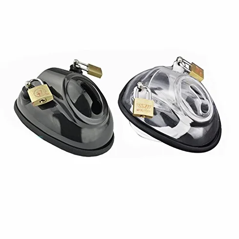 Cage de Sport pour Homme Noir, Fausse Cabine, Double Cadenas - B-228
