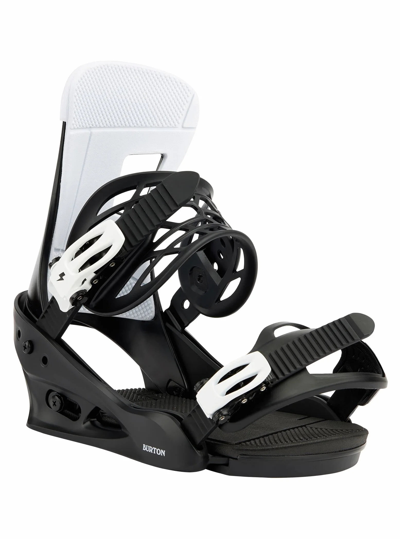 Burton Fixations De Snowboard Freestyle Re-Flex Black Homme Noir