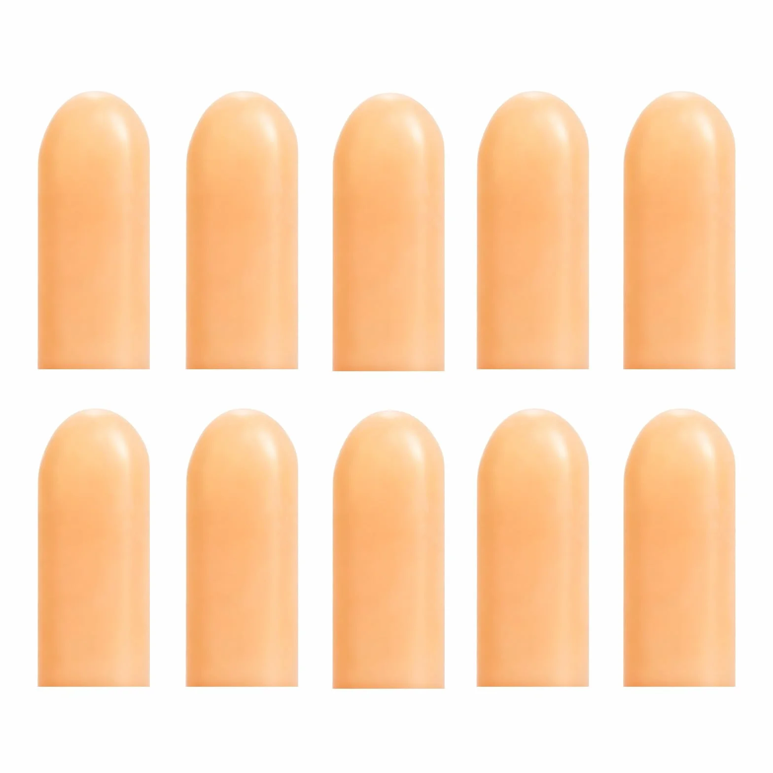 Protège-Doigts en Silicone, Doigtier Imperméable pour Soulager l'Eczéma, Fissures et Ampoules