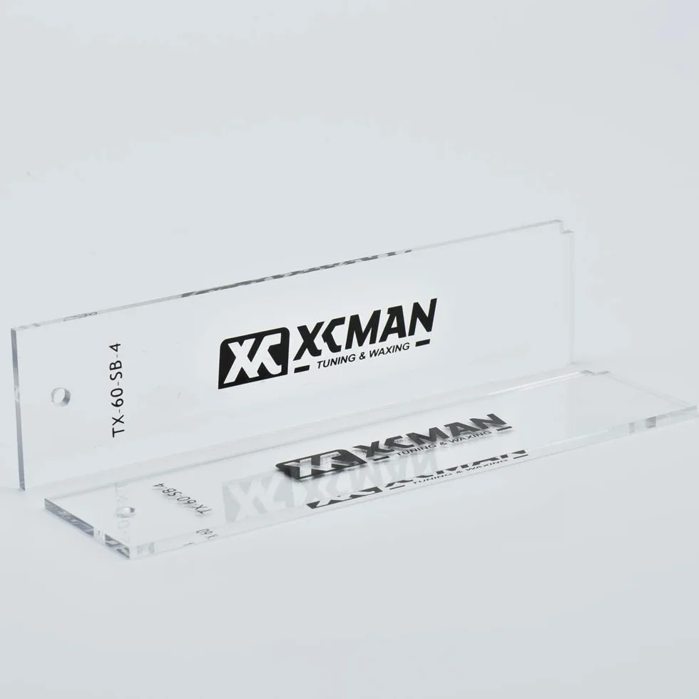 XCMAN Lot de 2 grattoirs en plastique pour skis alpins et snowboard