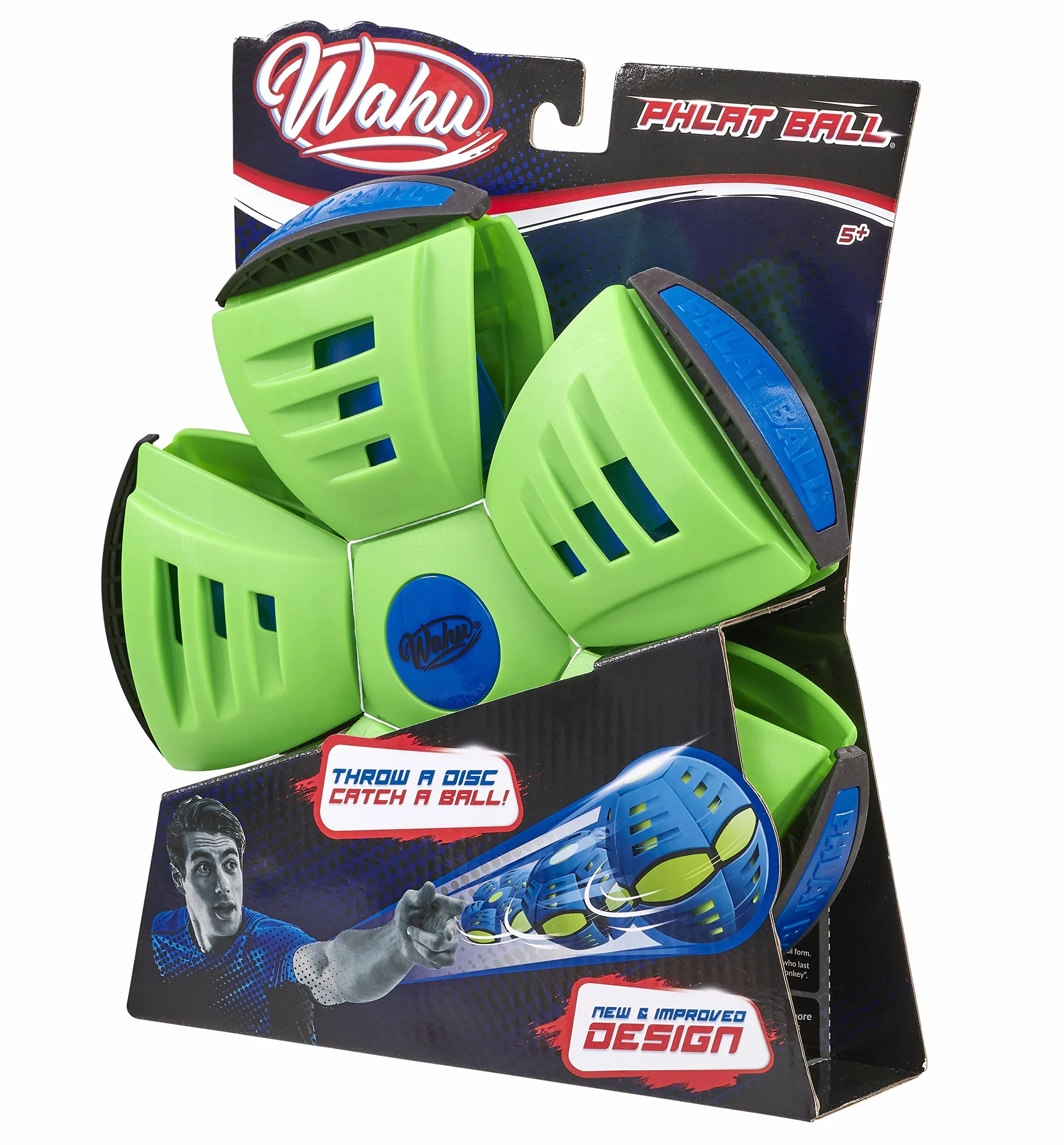 PHLAT BALL Classic Vert Disque Volant Transformable Frisbee Jeux Extérieur Enfant 6 Ans