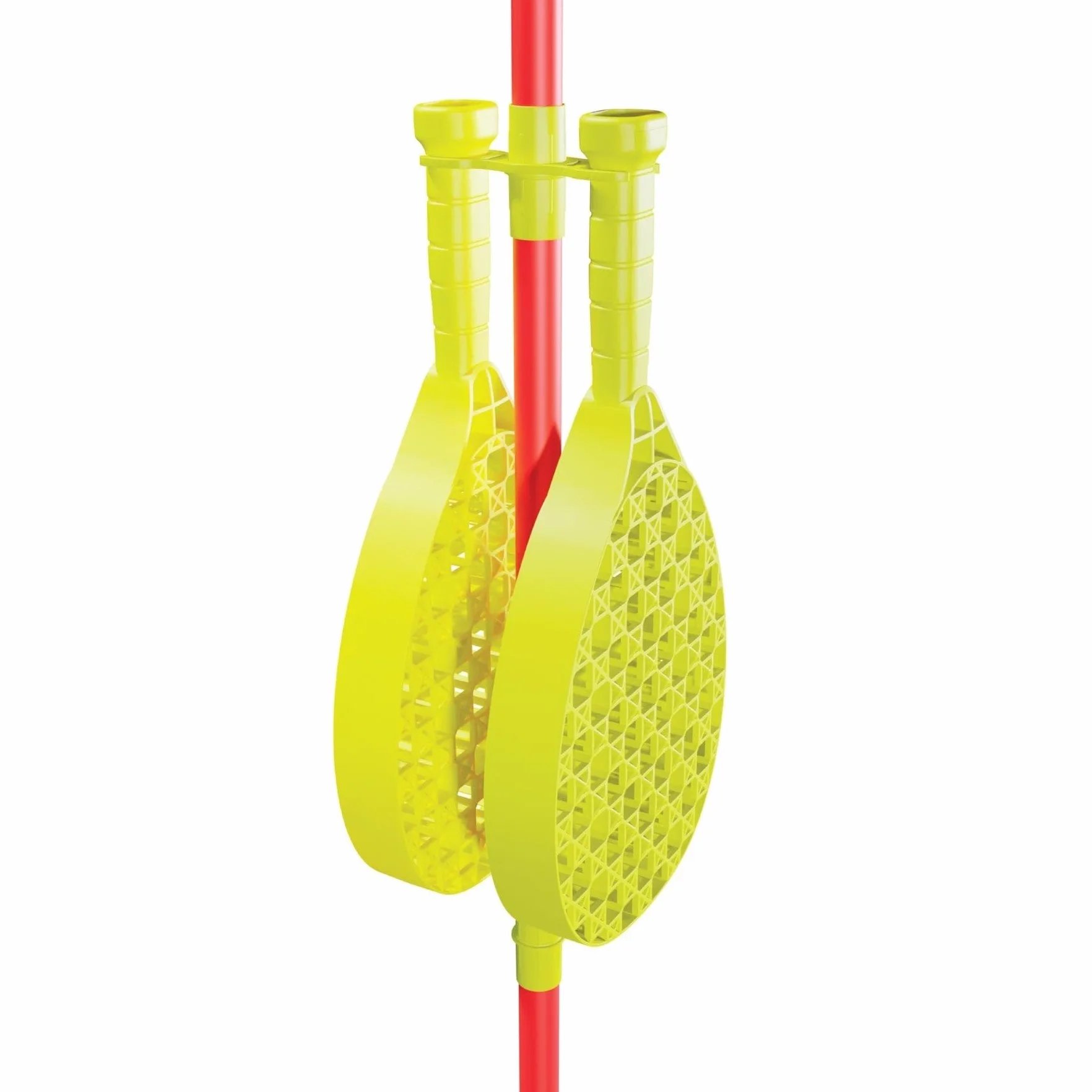 Swingball Classique Toutes Surfaces Jeu de Tennis avec Mât 2 Raquettes Padel Balle de Tennis 6 Ans+