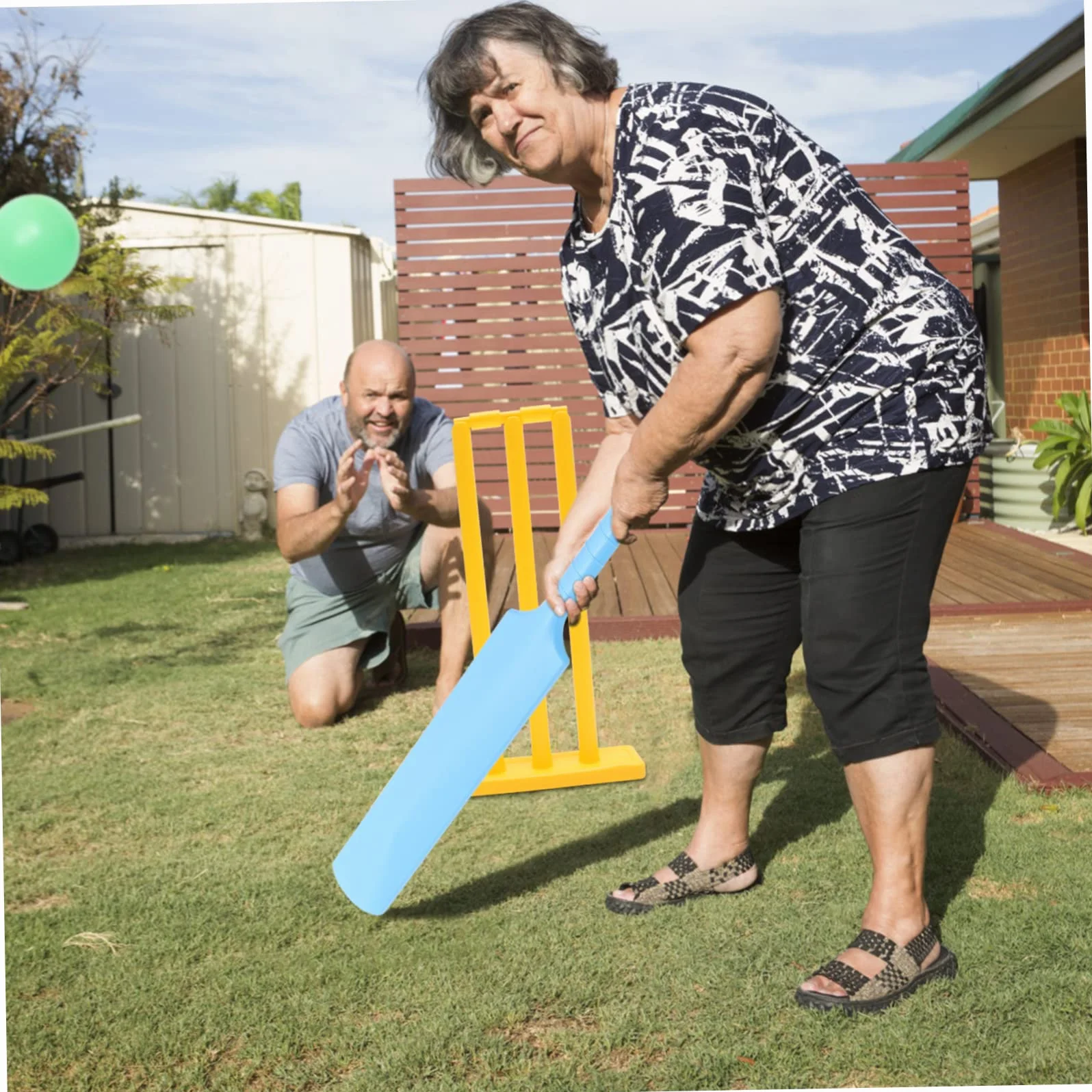 Ensemble Jeu de Cricket Jouets Enfants Sportif criquet Jeux de pelouse équipement de Cricket