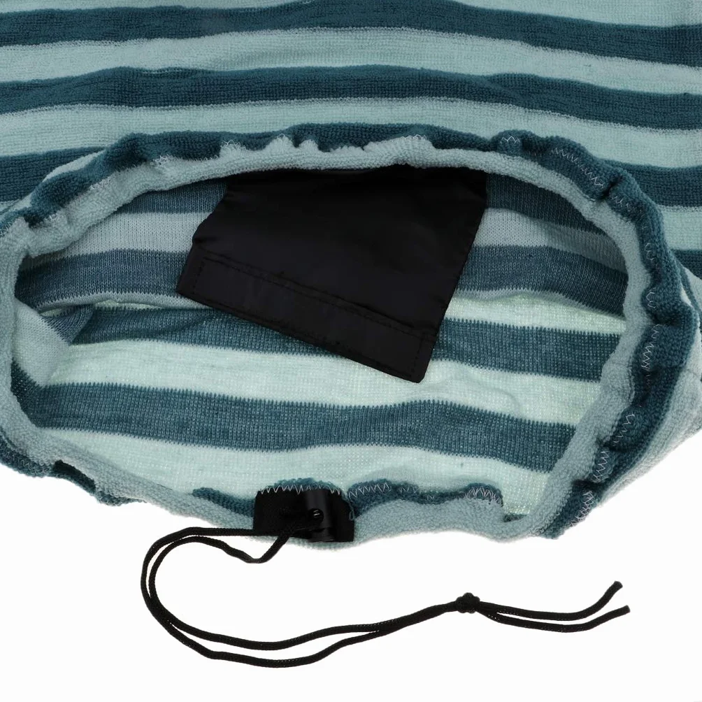 Housse de Protection pour Planche de Surf 6.4ft Polyester Vert Sac de Rangement