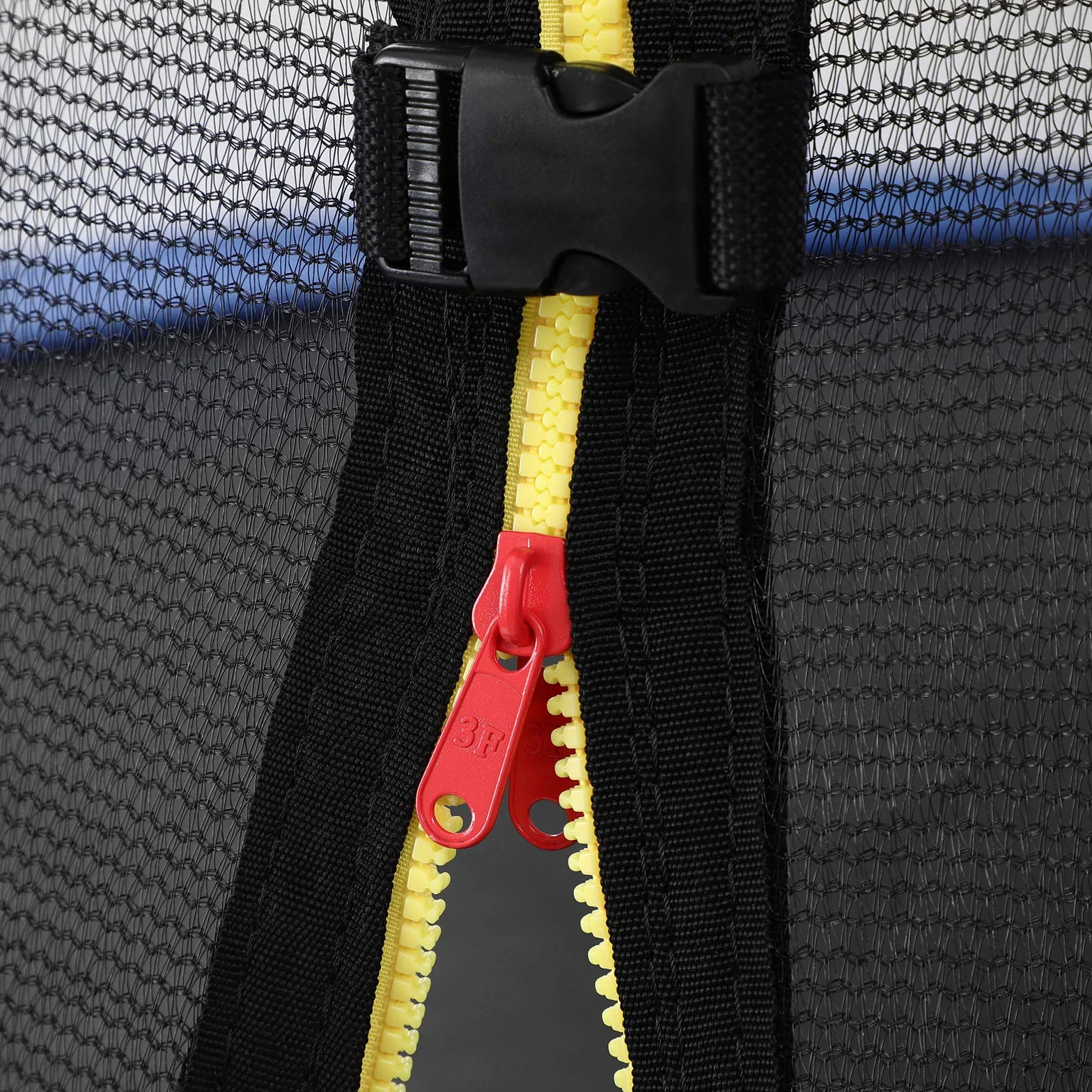 SONGMICS Filet de Remplacement pour Trampoline Rond Ø 244 305 366 cm, Filet de Sécurité
