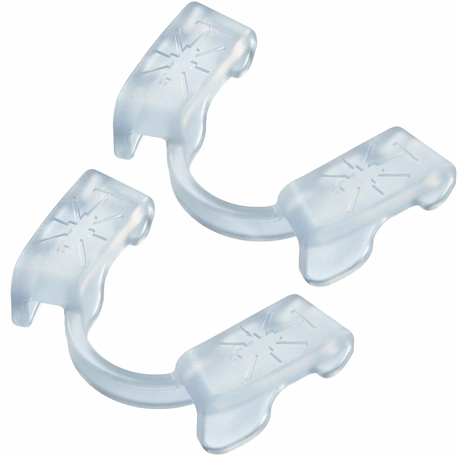 Protège-dents d'haltérophilie Lot de 2 pour Musculation, Bodybuilding, Fitness - Mâchoire basse