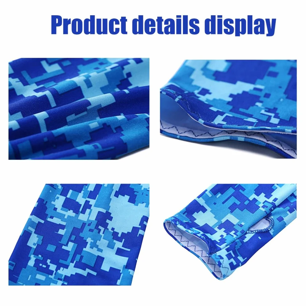 Manchons de protection solaire anti-UV pour enfant, unisexe, pour basketball, volley-ball, football, golf