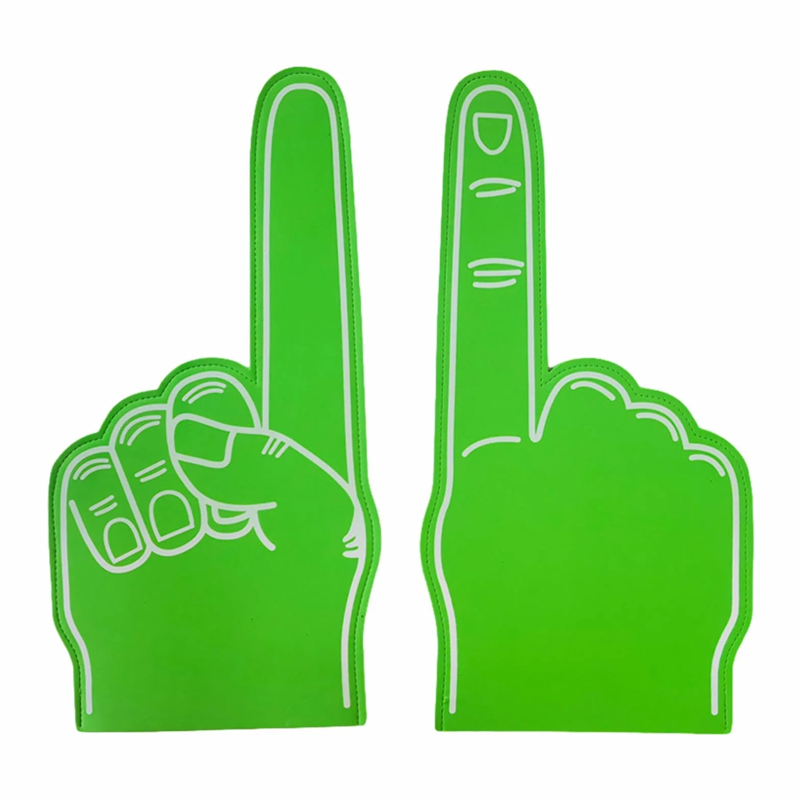 Foam Finger en Mousse Géante 18 pouces Sports Fan Cheerleading Props