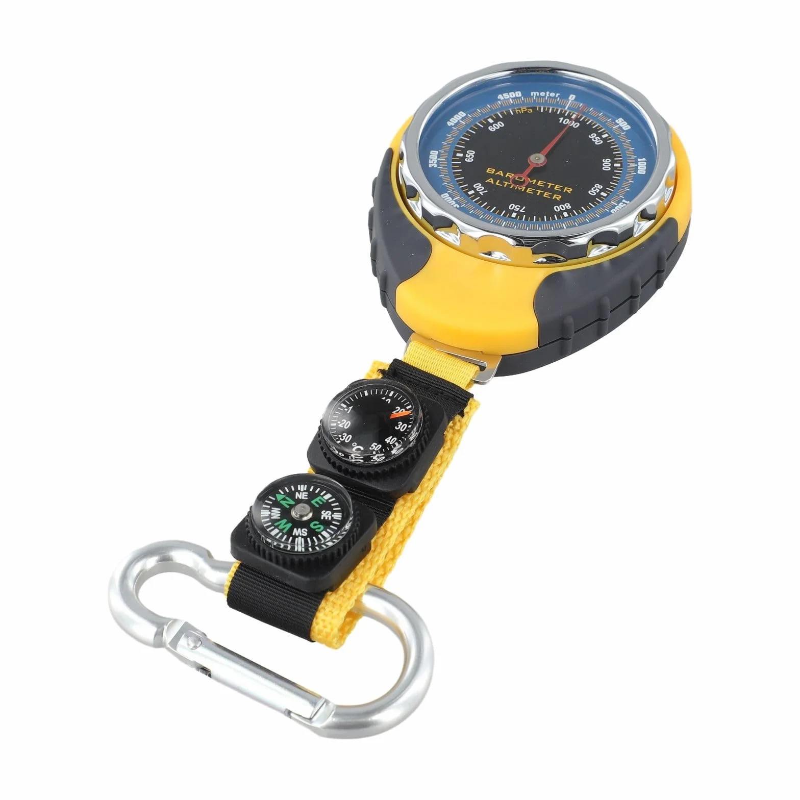 Outil de mesure extérieur 4 en 1 altimètre précis moniteur pression barométrique randonnée