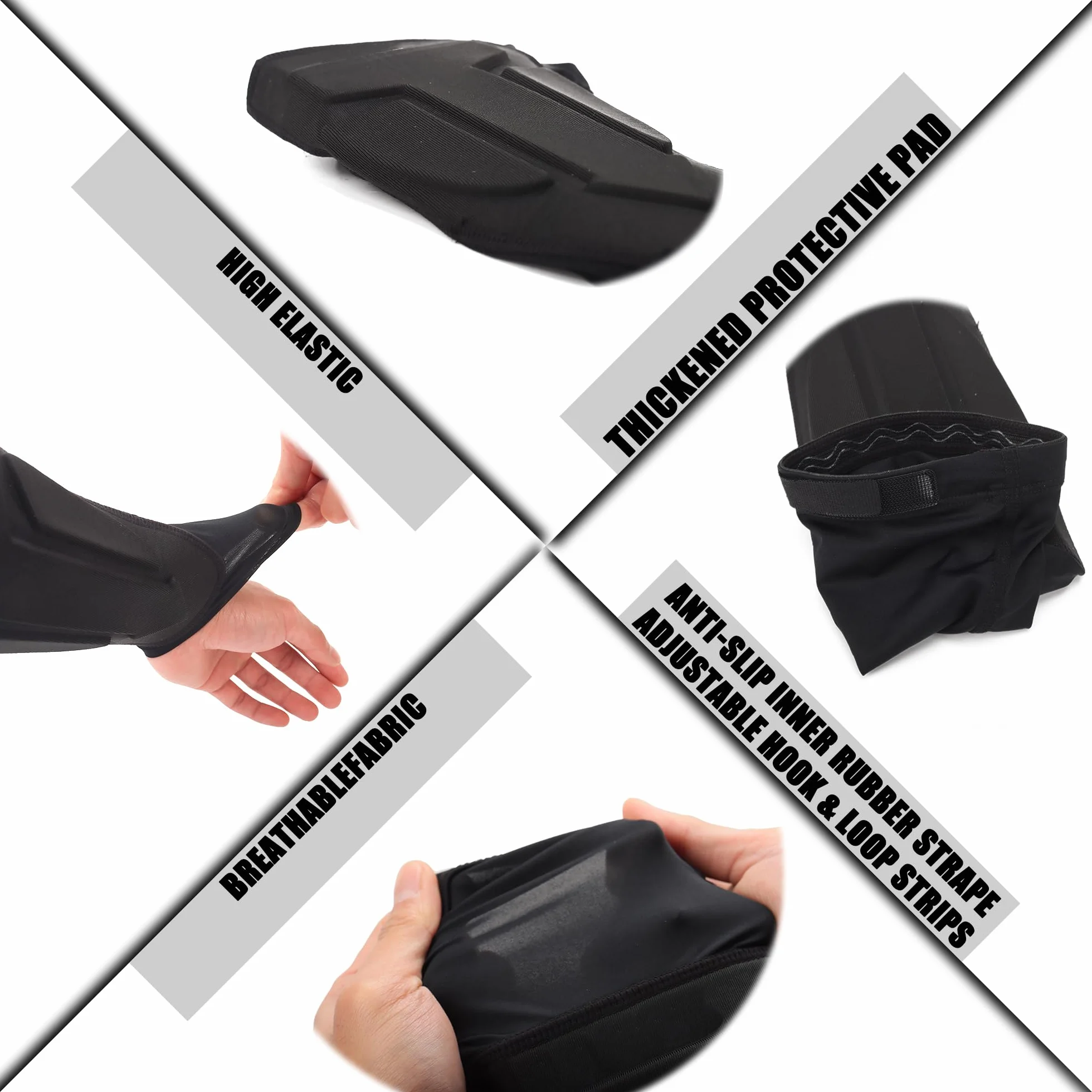 Protège-bras d'archerie élastique réglable couverture complète pour chasseur adulte jeune