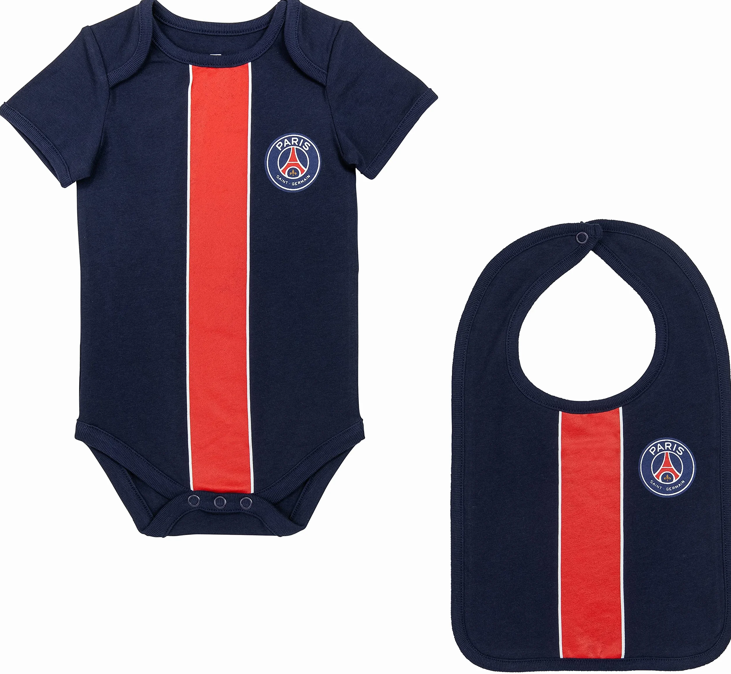 Paris Saint Germain Body Bavoir Bébé Garçon Collection Officielle