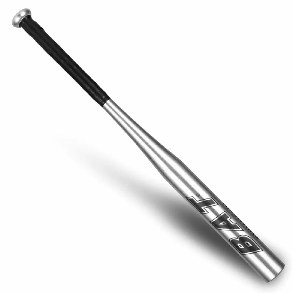 Batte de Baseball Aluminium 34 Pouces Bleu Noir Argent au Choix Adulte Pro Léger 86cm